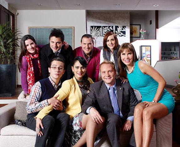 La familia Maldonado protagoniza La suegra, nueva comedia de la televisión colombiana. (Fotos: Prensa-Canal Caracol).