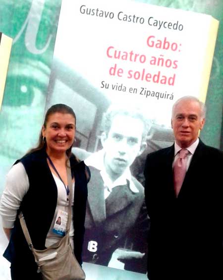 Diana Ceballos de Ediciones B (en la foto); con Philipe Vergnaud, Gloria Martínez y Alfonso Carvajalfueron claves en el éxito editorial de “Gabo: cuatro años de soledad”