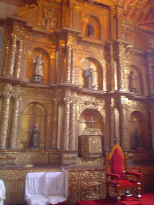 Altar Mayor de la Iglesia de Santo Domingo