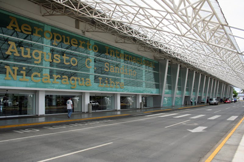 Aeropuerto  Las Mercedes, de Managua, lllamado hoy Augusto Sandino