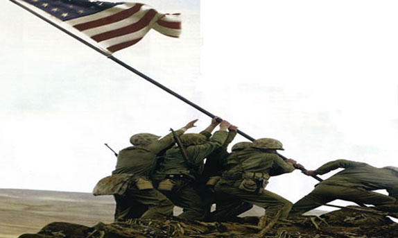 El poder de la imagen: Realizada más de 60 años despues de la guerra, Banderas de nuestros padres (Clint Eastwood, 2006) trataba abiertamente de la importancia de la propaganda para ayudar a ganar batallas..