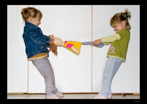 En la edad pre-escolar: la agresividad física es notoria.