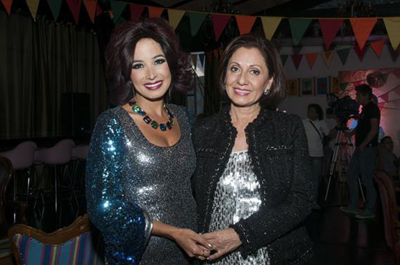 Majjida Issa (actriz protagonista) y Pilar Ibarra.