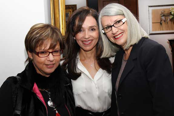 Piedad Bonnett, Gloria Luz Gutiérrez y Martine Vandoorne