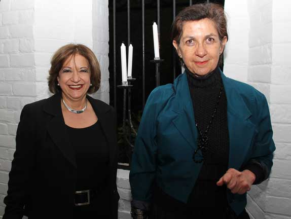 Clemencia Pineda y Genoveva Piñeros 