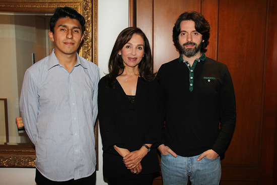 Ricardo Díaz, Gloria Luz Gutiérrez, Andrés Neuman
