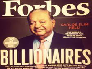 Carlos Slim, e hombre más rico del mundo, según Forbes