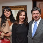 Kelly Agudelo, Gloria Luz Gutiérrez y Gilberto Castillo