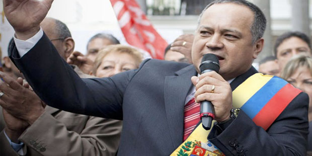 Presidente del Congreso Diosdado Cabello