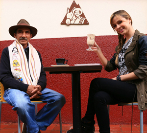 Ruta TR3CE, es el programa dedicado a mostrar la riqueza de los municipios de la Zona Andina y los Llanos Orientales, con la presentación de  Catalina Téllez. (Foto: Prensa Canal Tr3ce).   