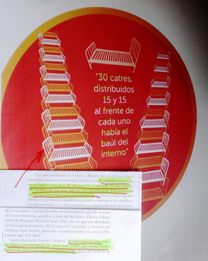  Distribución del dormitorio de Gabo, copiadas de las páginas 187 y 188 del libro de Gustavo Castro Caycedo