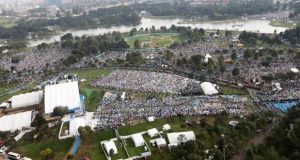 Mucho más de un millón de personas en el Parque Simón Bolívar