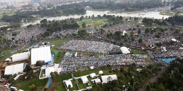  Mucho más de un millón de personas en el Parque Simón Bolívar
