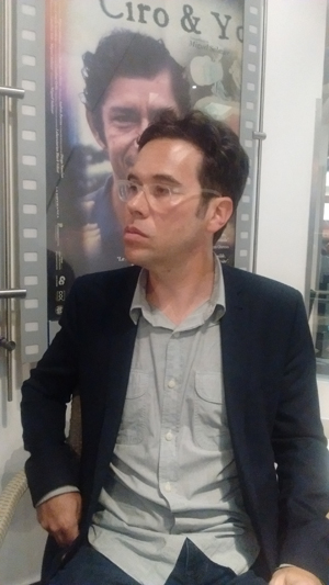Miguel Salazar, director de “Ciro & Yo” (Fotos: VBM)